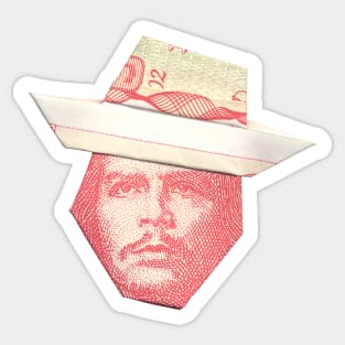 Che Guevara / Money Origami Sticker